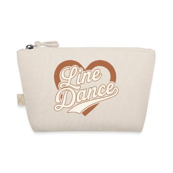 Line Dance - Organic Pouch - nature - Front