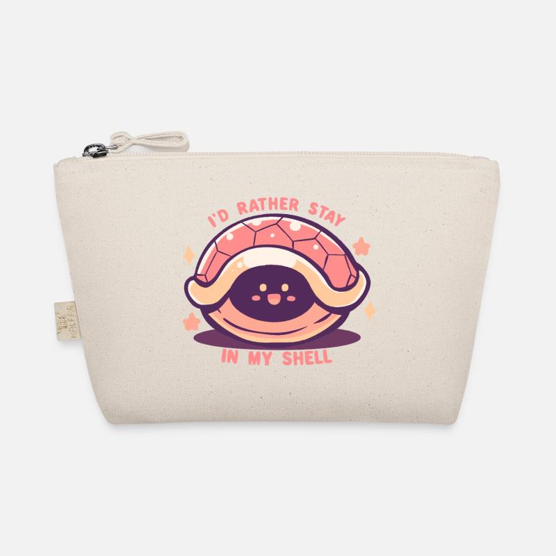 I'd Rather Stay in my Shell Organic Pouch