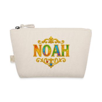 NOAH Glitter Gold Sequins - Organic Pouch - nature - Front