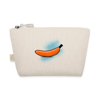 Orangene Banane - Bio-Täschchen - Natur - Vorne