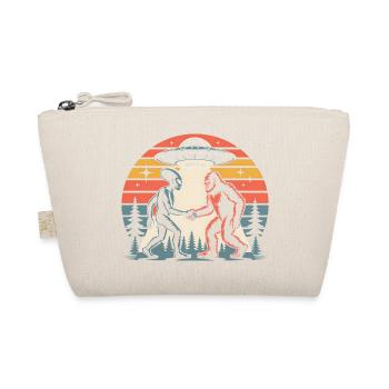 Alien et Bigfoot Rétro Coucher de soleil OVNI - Trousse biologique - nature - Devant