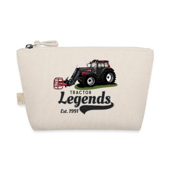 Traktor Legends Vintage Druck - Bio-Täschchen - Natur - Vorne