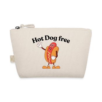 Happy Hot Dog Dessin animé Imprimer - Trousse biologique - nature - Devant