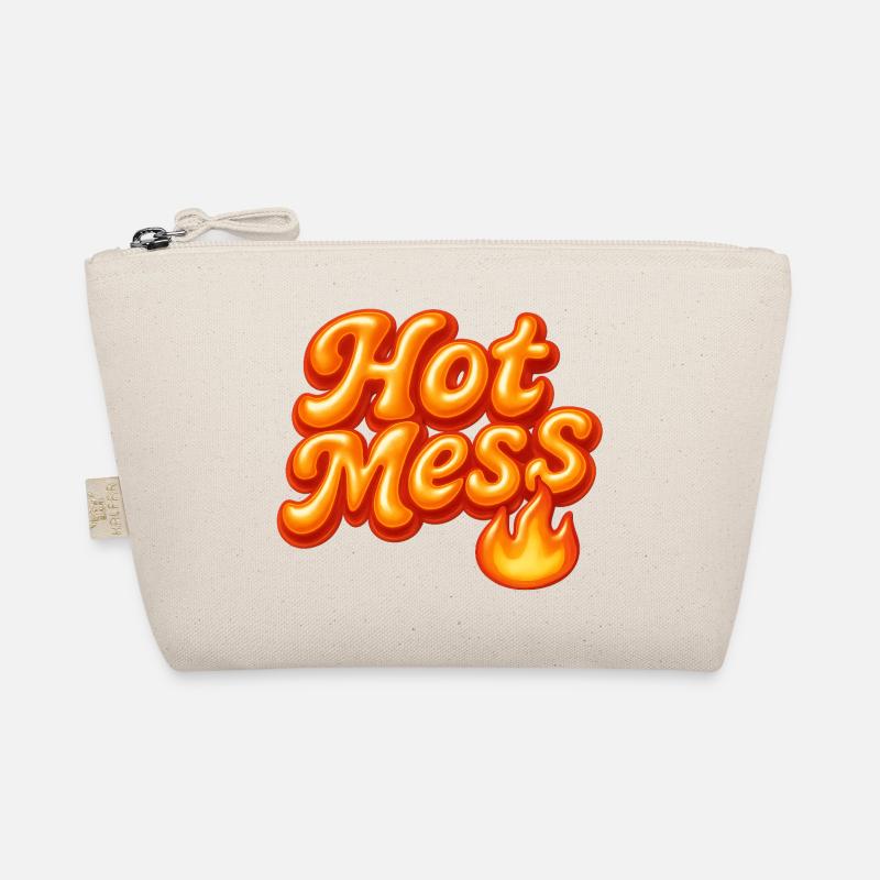 hot mess / y2k statement design Bio-Täschchen