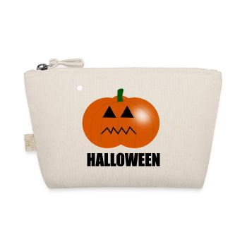 HALLOWEEN. PUMPKIN. HALLOWEEN PUMPKIN - Organic Pouch - nature - Front