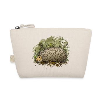 hedgehog - Organic Pouch - nature - Front