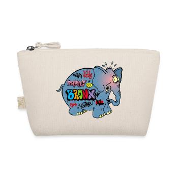 éléphant tagué - Trousse biologique - nature - Devant