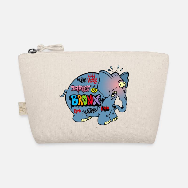 Tagged Elephant Organic Pouch