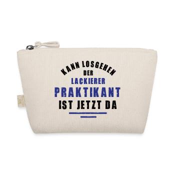Praktikant Lackierer Praktikum Lackiererei Danke - Bio-Täschchen - Natur - Vorne
