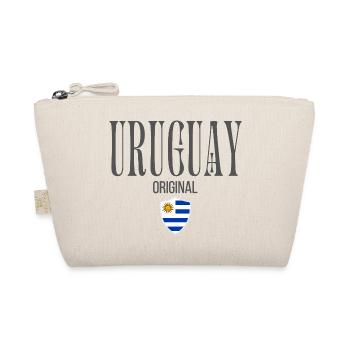 Drapeau uruguayen, j’adore l’Uruguay - Trousse biologique - nature - Devant
