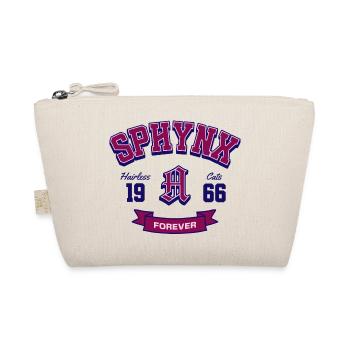 Sphynx Cats Forever Klassischer College-Stil - Bio-Täschchen - Natur - Vorne