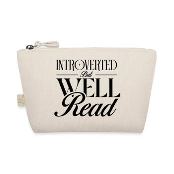 Introverted but Well Read - Organic Pouch - nature - Front