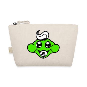 Frog Toad Baby Pacifier Mom Dad Child Family - Organic Pouch - nature - Front