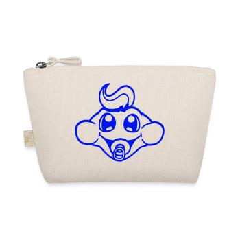 Frog Toad Baby Pacifier Mom Dad Child Family - Organic Pouch - nature - Front