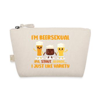 Je suis Beersexual Boire de la bière Amateurs de bière - Trousse biologique - nature - Devant