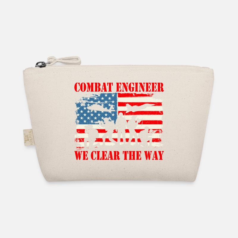Combat Engineer We Clear The Way Quote Organic Pouch