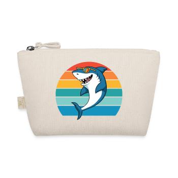Shark, Sea Creature, Predator, Shark, Great White Shark - Organic Pouch - nature - Front