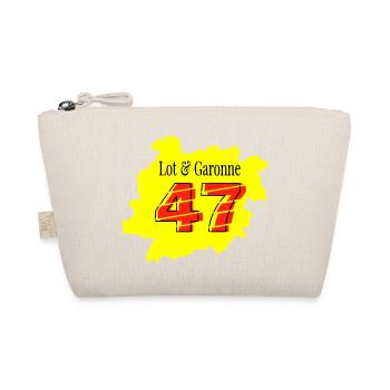 Map Lot et Garonne 47 - Organic Pouch - nature - Front