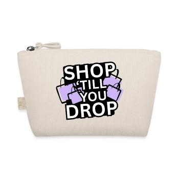 Shop Till You Drop Tote Tee - Organic Pouch - nature - Front