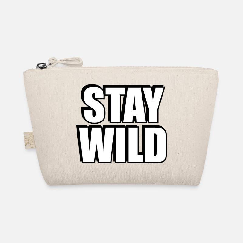 BLEIB WILD Bio-Täschchen