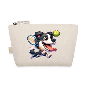 Chien de tennis avec action de raquette et de balle - Trousse biologique - nature - Devant