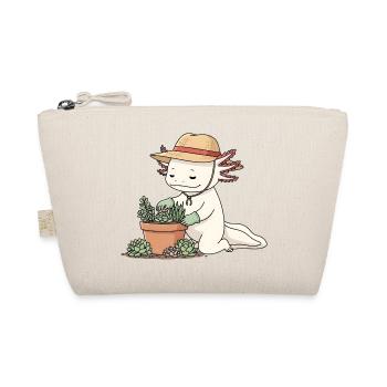 Gardener Axolotl - Organic Pouch - nature - Front