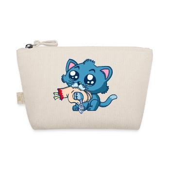 Gourmet kitten - Organic Pouch - nature - Front