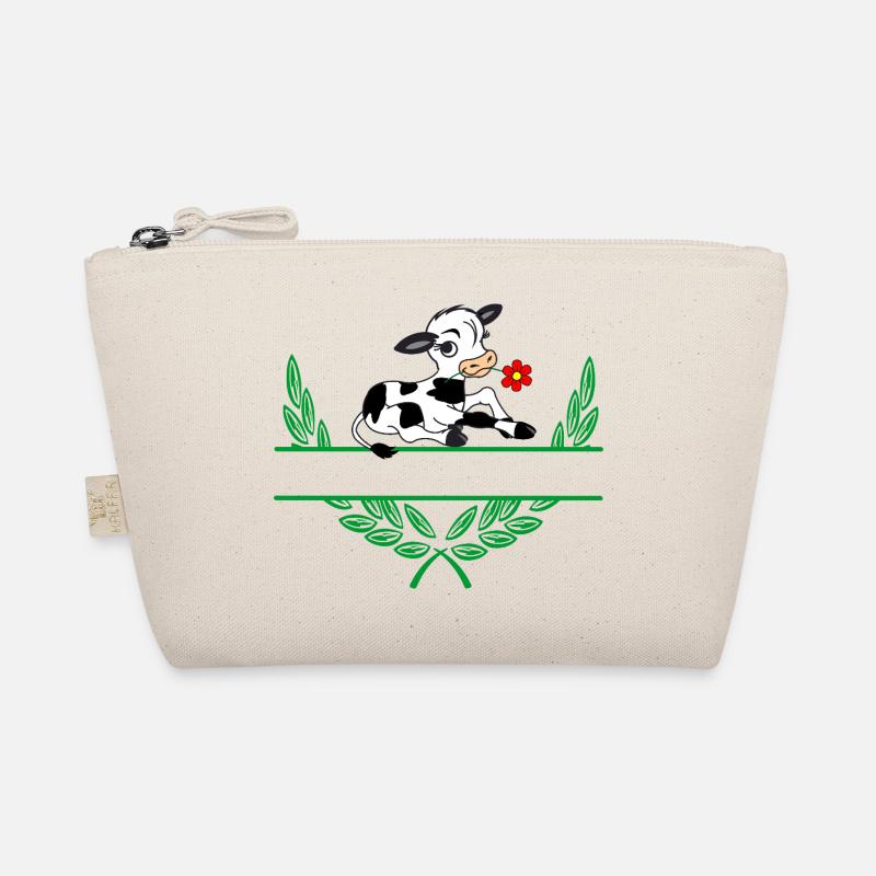 Calf Laurel Wreath with Namespace Organic Pouch