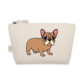 French Bulldog - Organic Pouch - nature - Front