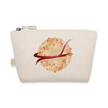 Mandala d’éventail japonais avec coup de pinceau - Trousse biologique - nature - Devant