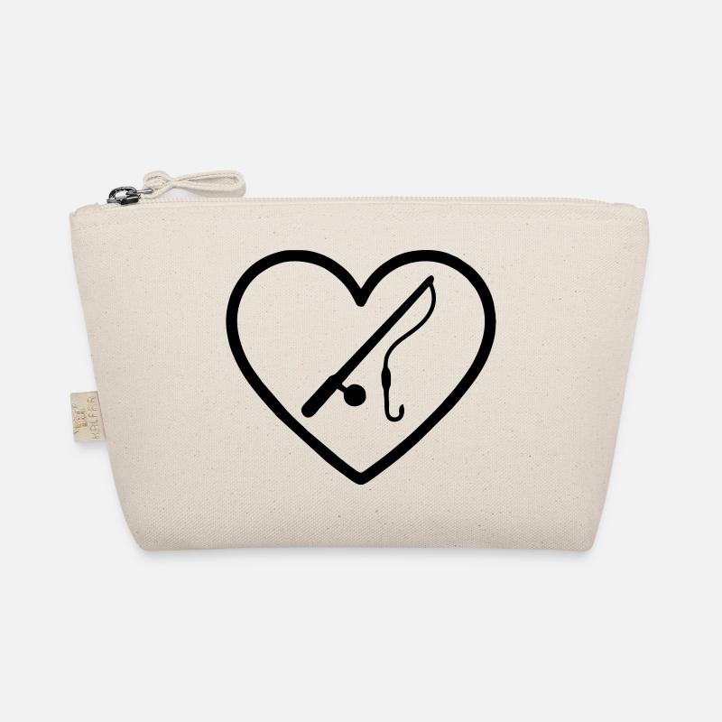 Cœur de pêcheur – Passion pour le pêcheur Trousse biologique