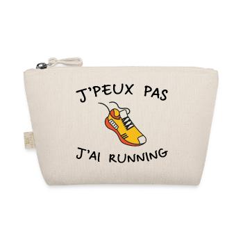 Je Peux Pas J’ai Running Humour Course à Pied - Trousse biologique - nature - Devant