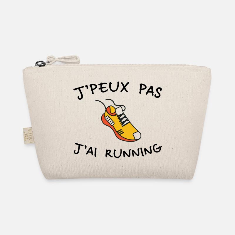 I Can't I Have Running Humor Running Organic Pouch