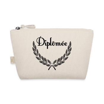 Diplômée – Couronne de Laurier - Trousse biologique - nature - Devant