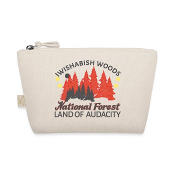 iwishabish woods vintage look - Bio-Täschchen - Natur - Vorne