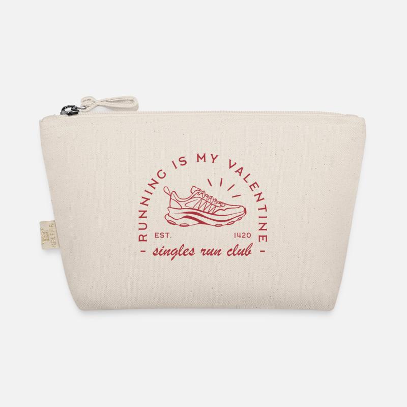 La course est mon club de course drôle pour célibataires de la Saint-Valentin Trousse biologique