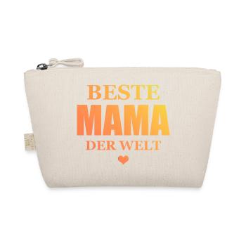 Beste Mama Der Welt - Bio-Täschchen - Natur - Vorne
