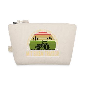 Landwirt Geschenke Landwirtschaft Traktor Bauer - Bio-Täschchen - Natur - Vorne