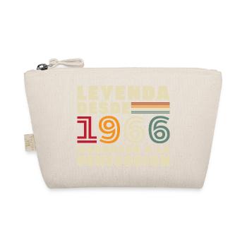 1966 Vintage Retro Birthday Gift - Organic Pouch - nature - Front