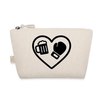 Heart Boxing Bier - Bio-Täschchen - Natur - Vorne