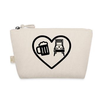 Humour de flipper à la bière de cœur - Trousse biologique - nature - Devant