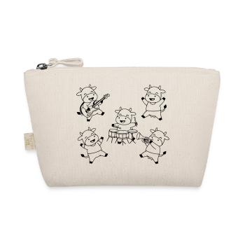 Comique de fête musicale du groupe de vaches mignonnes - Trousse biologique - nature - Devant