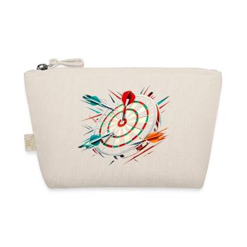 Dart Lustig Geschenk - Bio-Täschchen - Natur - Vorne