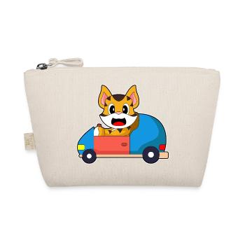 Tiger Auto - Bio-Täschchen - Natur - Vorne