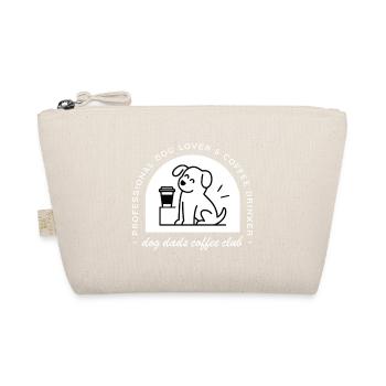 Funny dog dad and coffee lover club - Organic Pouch - nature - Front