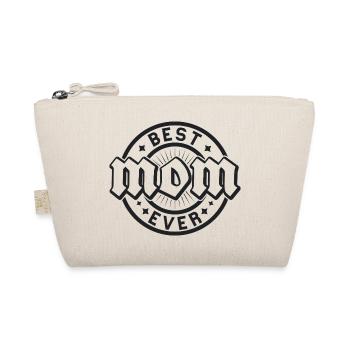 Best Ever Fist Badge - Organic Pouch - nature - Front