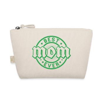 Best Forever Emblem with Hearts - Organic Pouch - nature - Front
