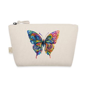 Colorful Color Butterfly - Organic Pouch - nature - Front