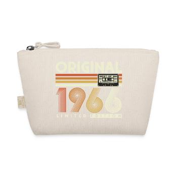 Jahrgang 1966 Vintage 60. Geburtstag Retro - Bio-Täschchen - Natur - Vorne