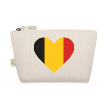 Humour,Belge, belgique, drapeau, frite, frites - Trousse biologique - nature - Devant